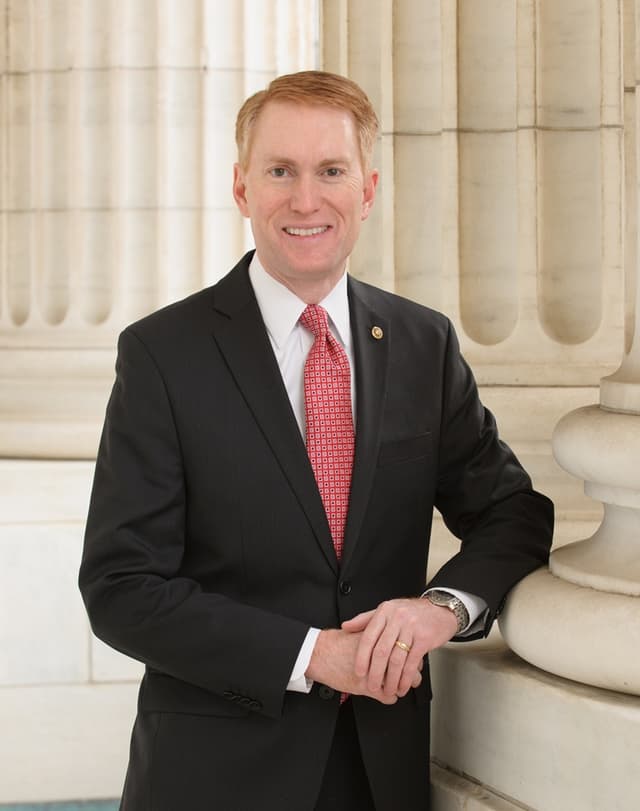 Sen. James Lankford headshot